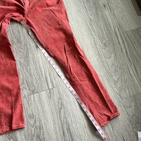 Gap Denim Coral Corduroy Pants Size 27 - Picture 7 of 8